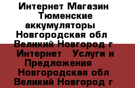 Интернет Магазин «Тюменские аккумуляторы» - Новгородская обл., Великий Новгород г. Интернет » Услуги и Предложения   . Новгородская обл.,Великий Новгород г.